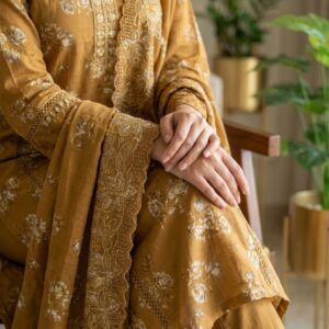 Embroidered Kurti Patiala & Dupatta Set