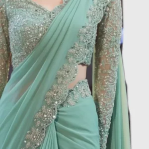 Embroidered Saree